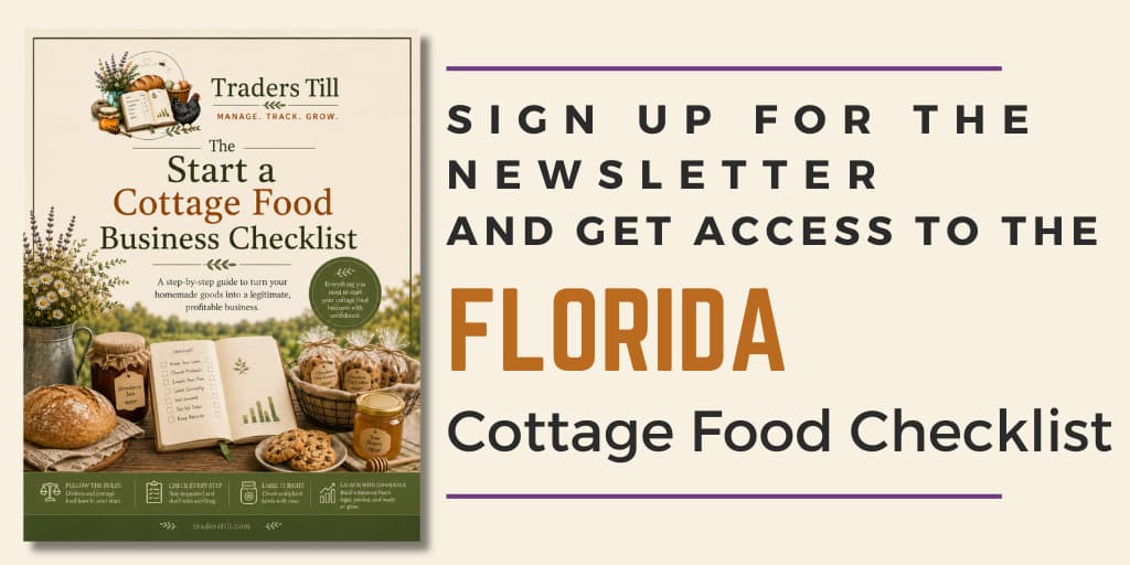 Florida cottage food checklist cover