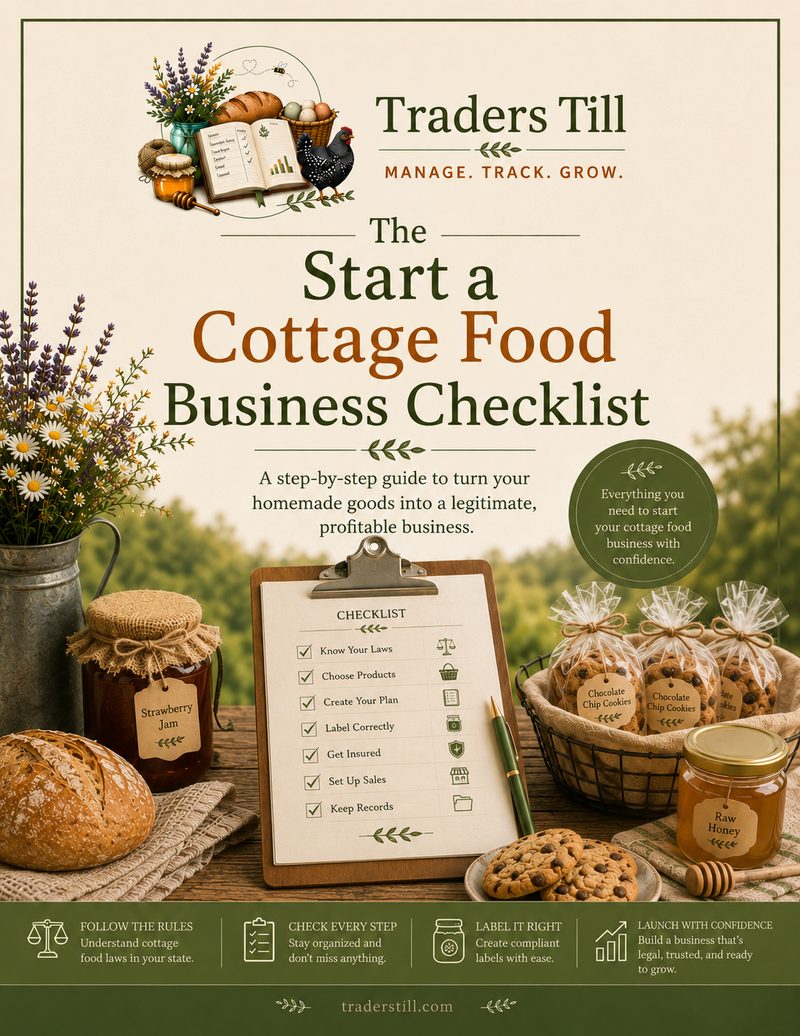 Alaska cottage food checklist cover