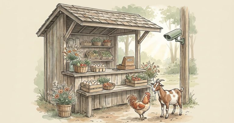 How to Stop Farm Stand Theft (+ Free Printable Signs)