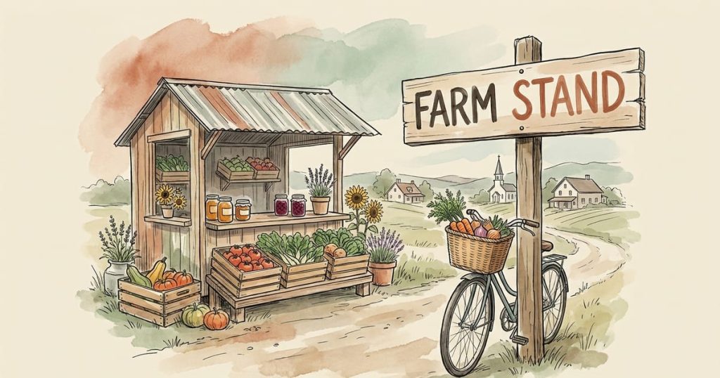 Local Marketing for a Farm Stand (Beyond the Internet)