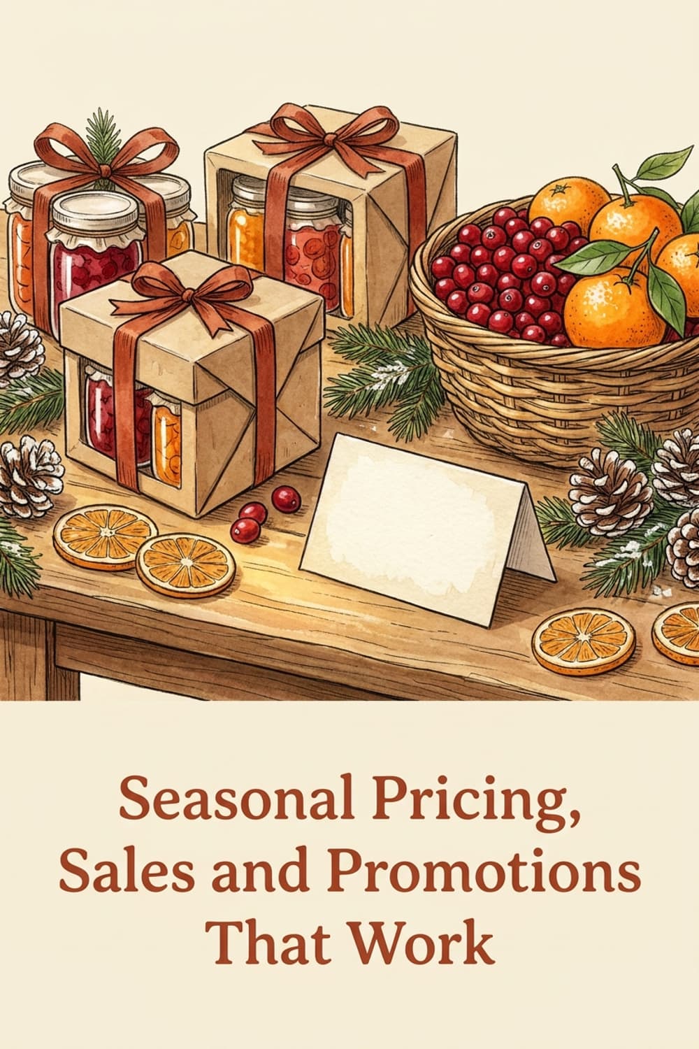 Pinterest pin: Seasonal Pricing, Sales and Promotions That Work